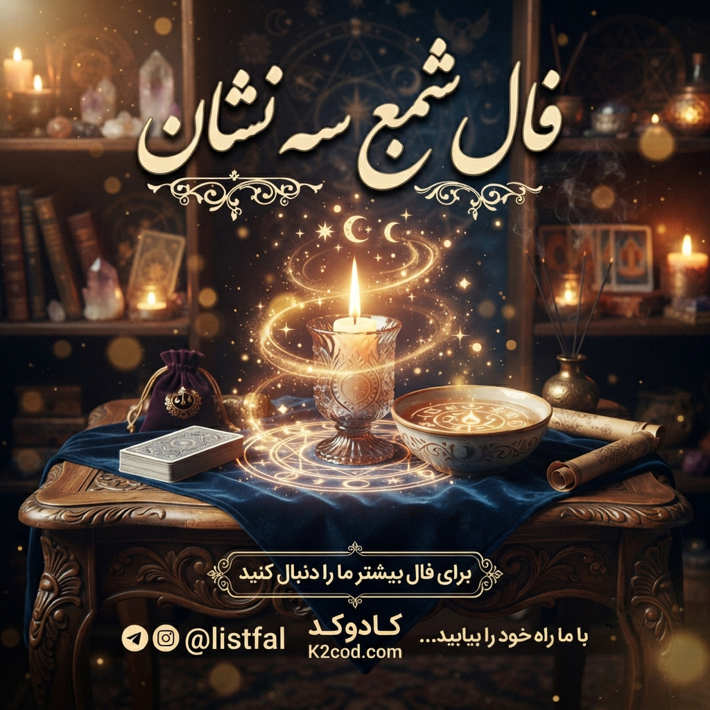فال شمع سه نشان