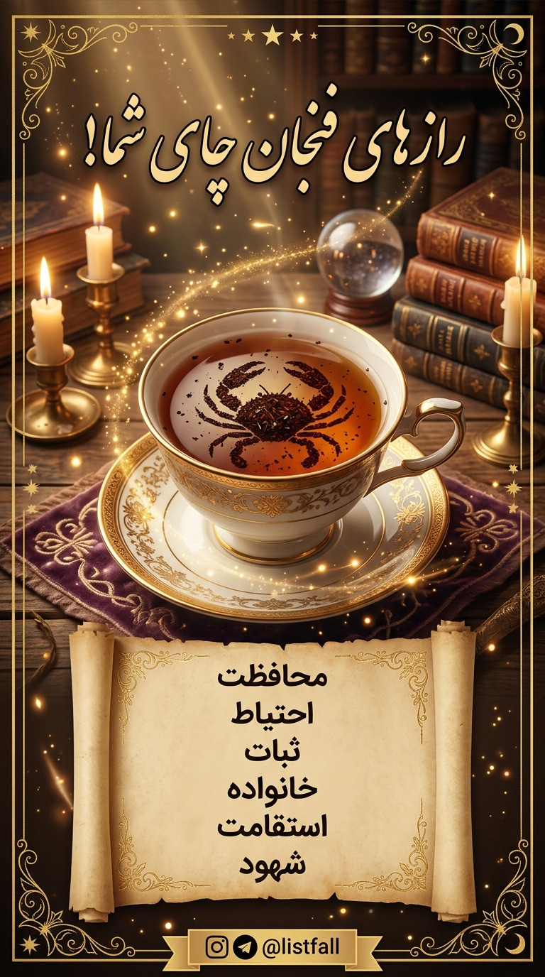 فال چای