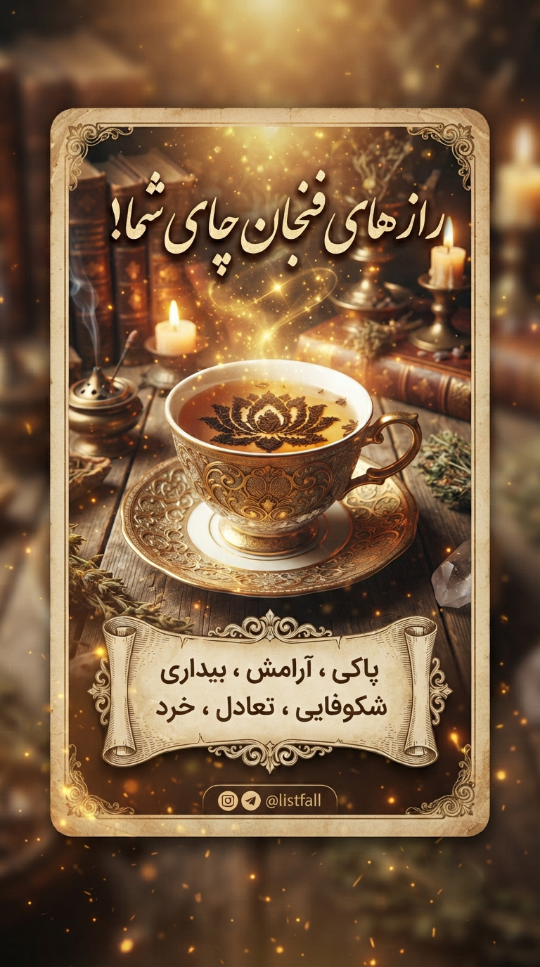 فال چای