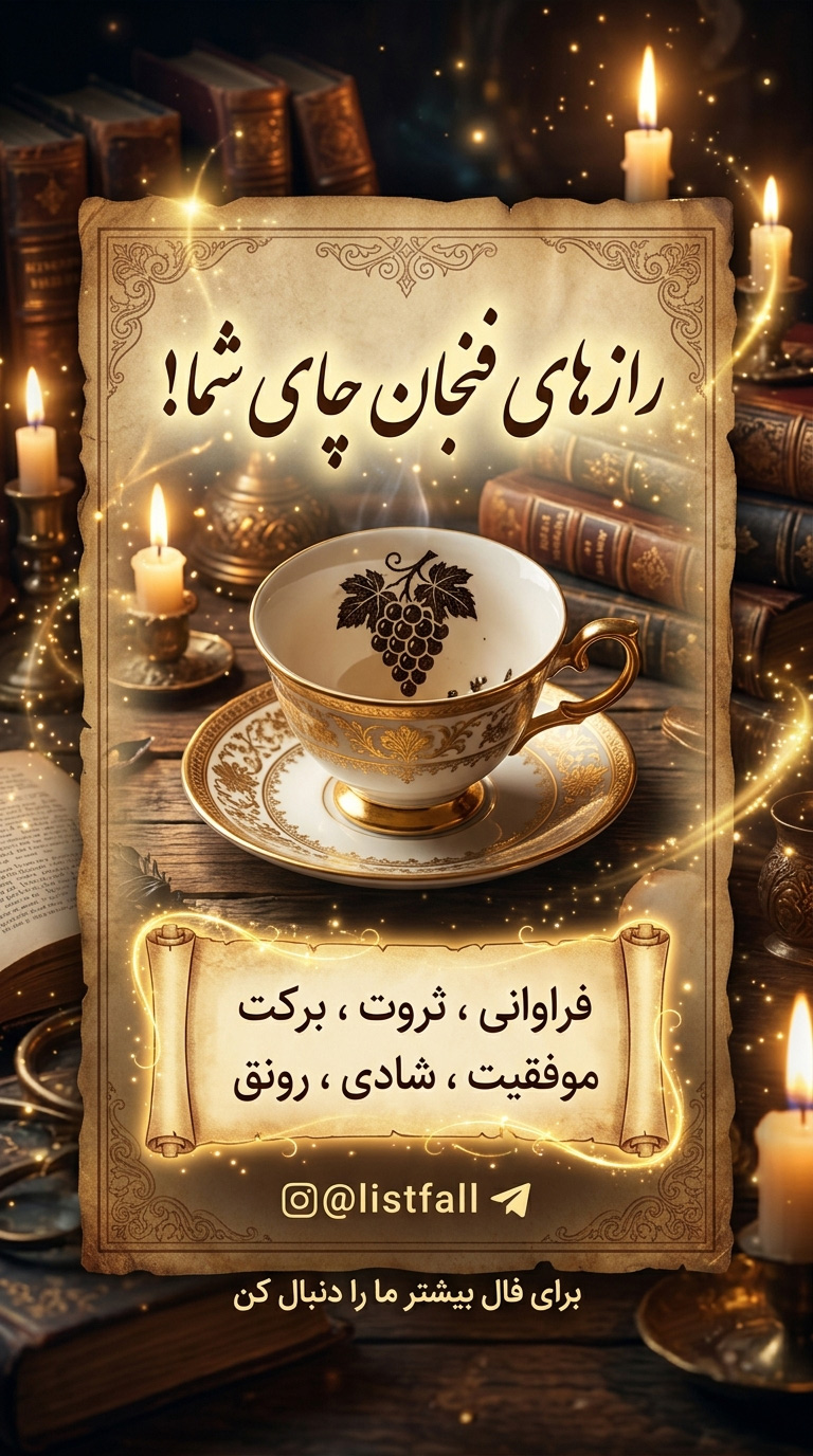 فال چای