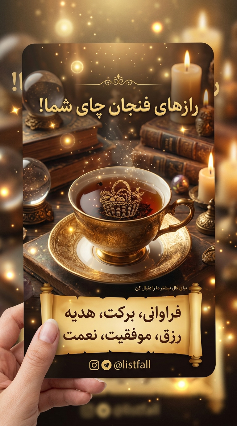 فال چای