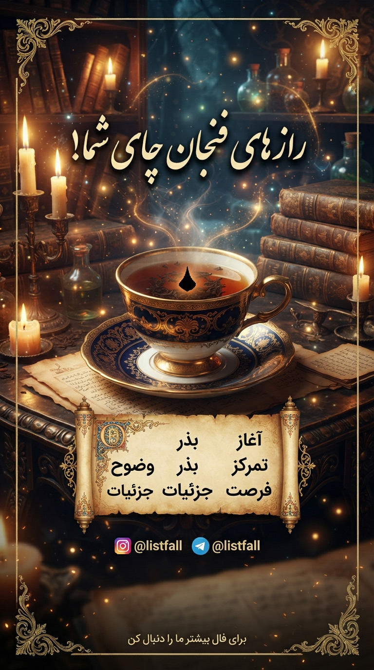 فال چای