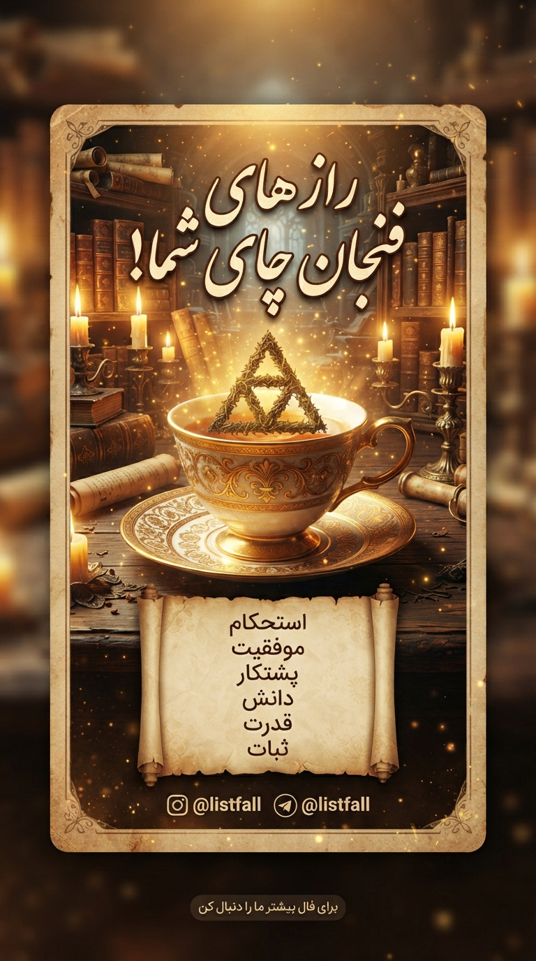 فال چای