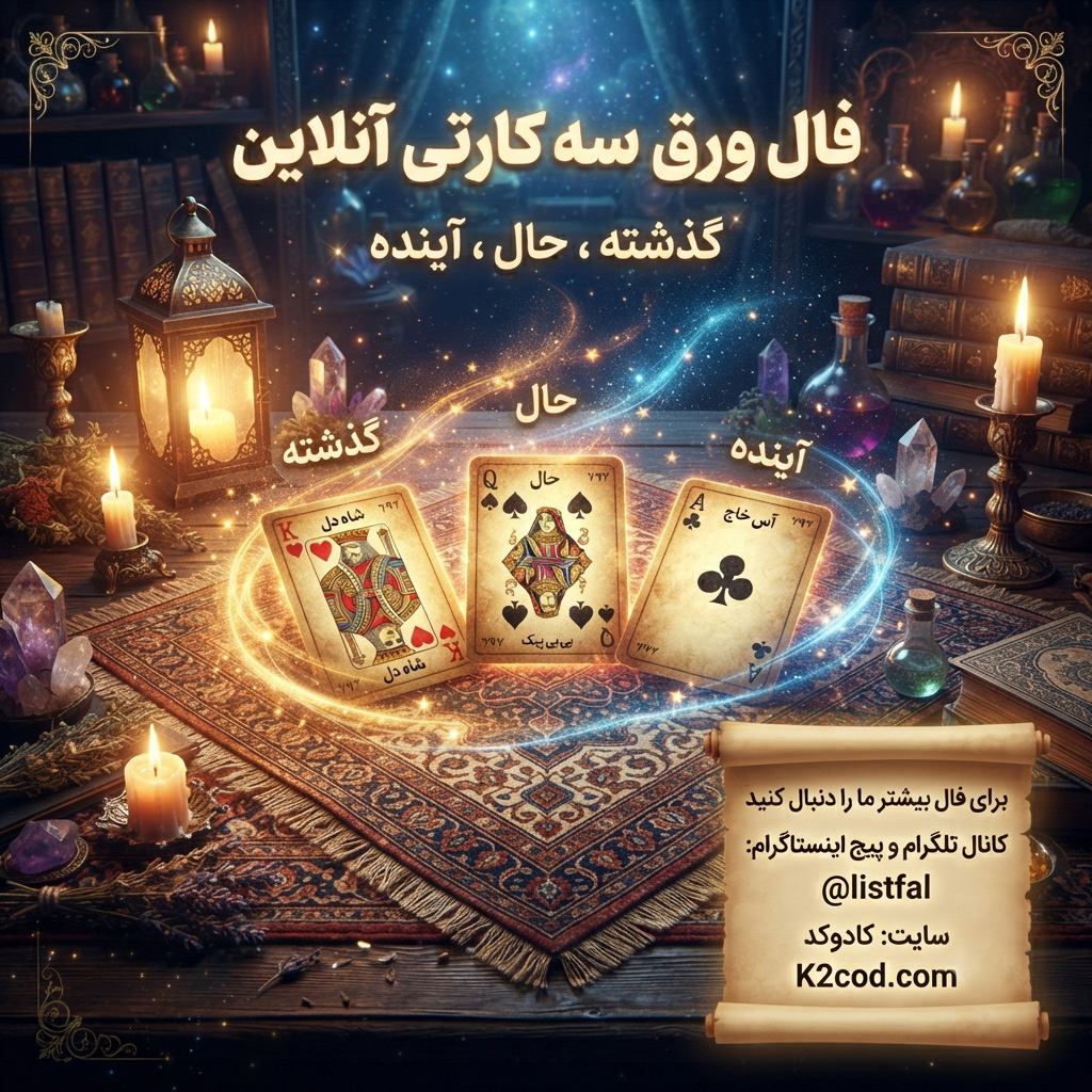 فال ورق سه کارتی
